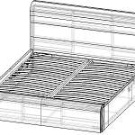 Кровать Делис BMS