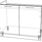 Схема сборки Стол под мойку Арт 2 BMS