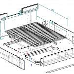 Схема сборки Кровать Петра 6 BMS