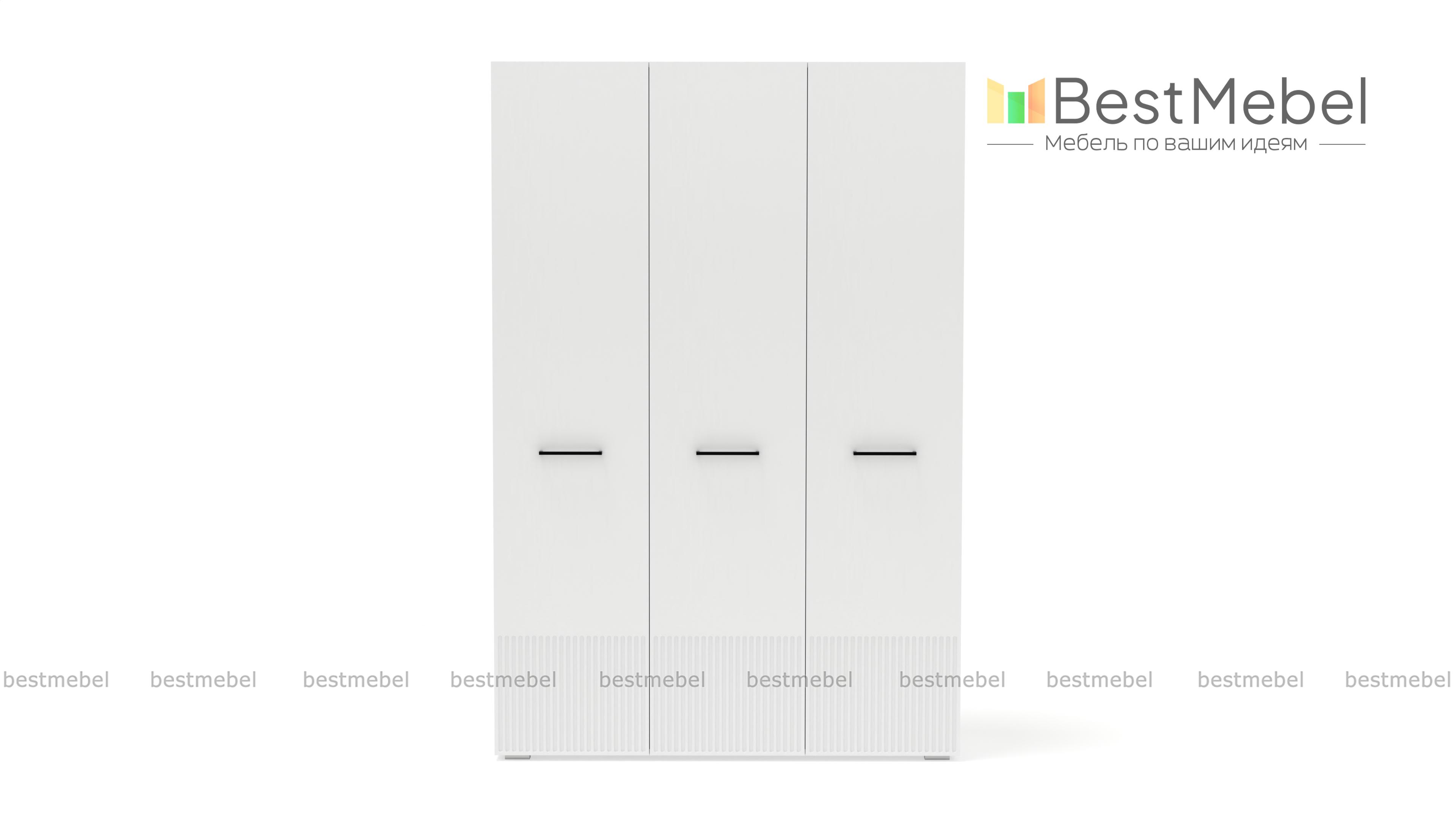 Шкаф распашной Декарт 3 BMS - Фото