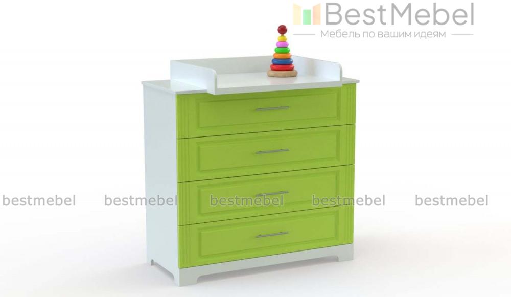 Комод пеленальный Инесс 4 BMS - Фото