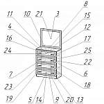 Схема сборки Комод Светлана М6 BMS