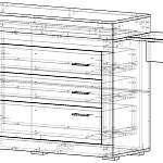 Схема сборки Комод Скалли 6 BMS