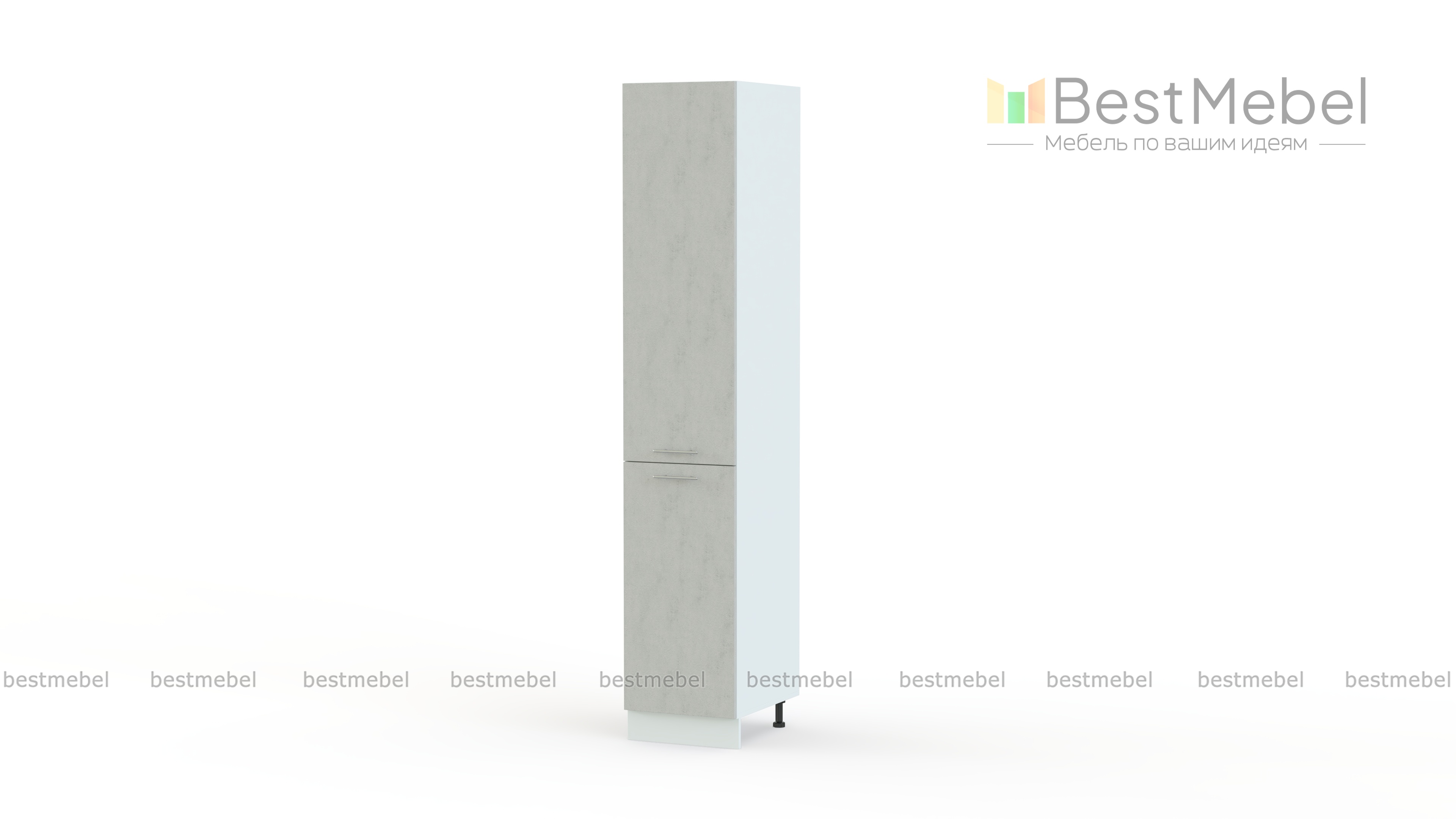 Шкаф-пенал 2 двери Оля BMS