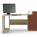 Стол компьютерный МБ-42.1 BMS - Фото 2