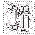 Схема сборки Прихожая Дар-2 BMS