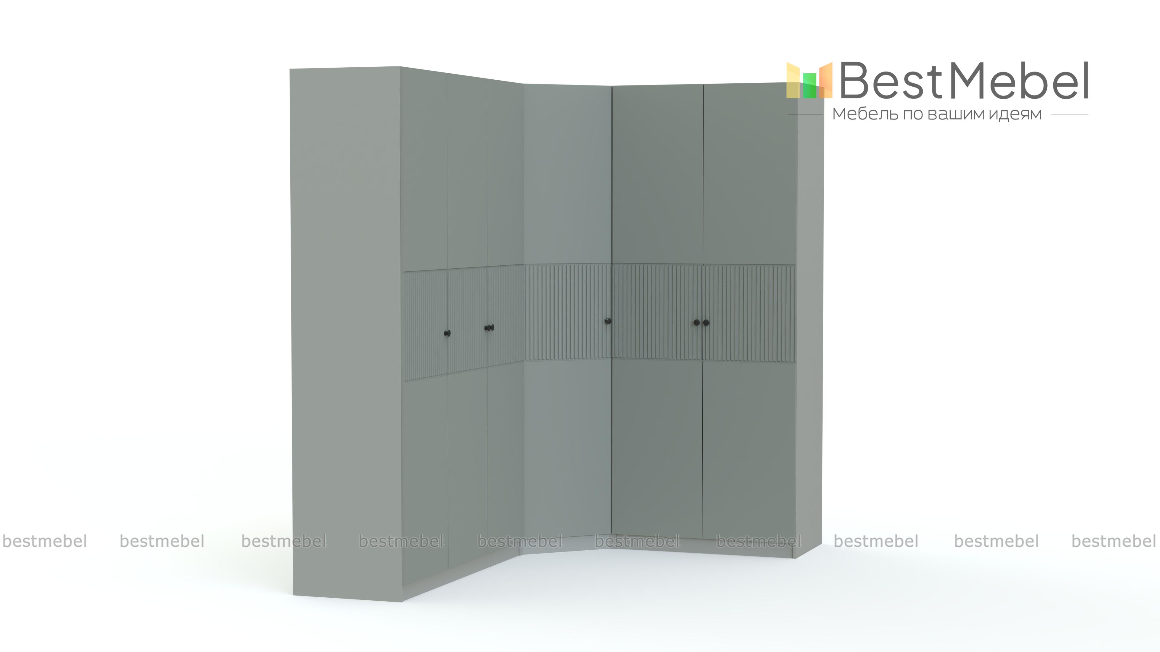 Шкаф угловой Ланс 15 BMS - Фото