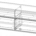 Чертеж Тумба под ТВ Hyper 1 BMS