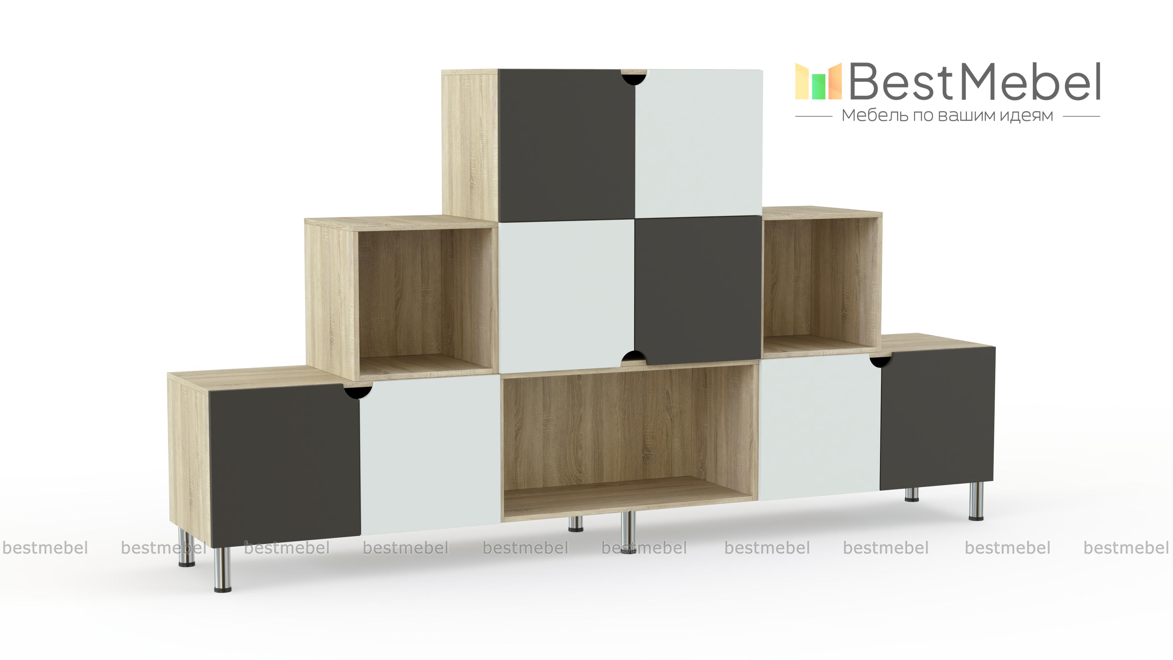 Стеллаж Хлоя 14 BMS - Фото