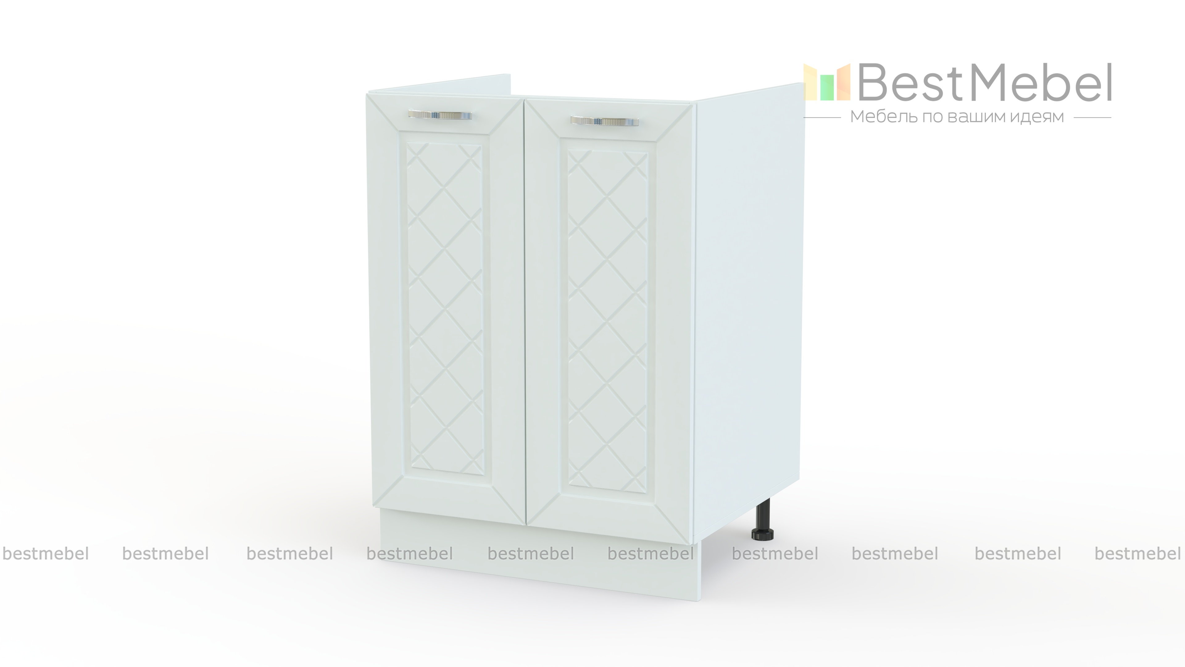 Шкаф нижний под накладную мойку 2 двери Агава BMS