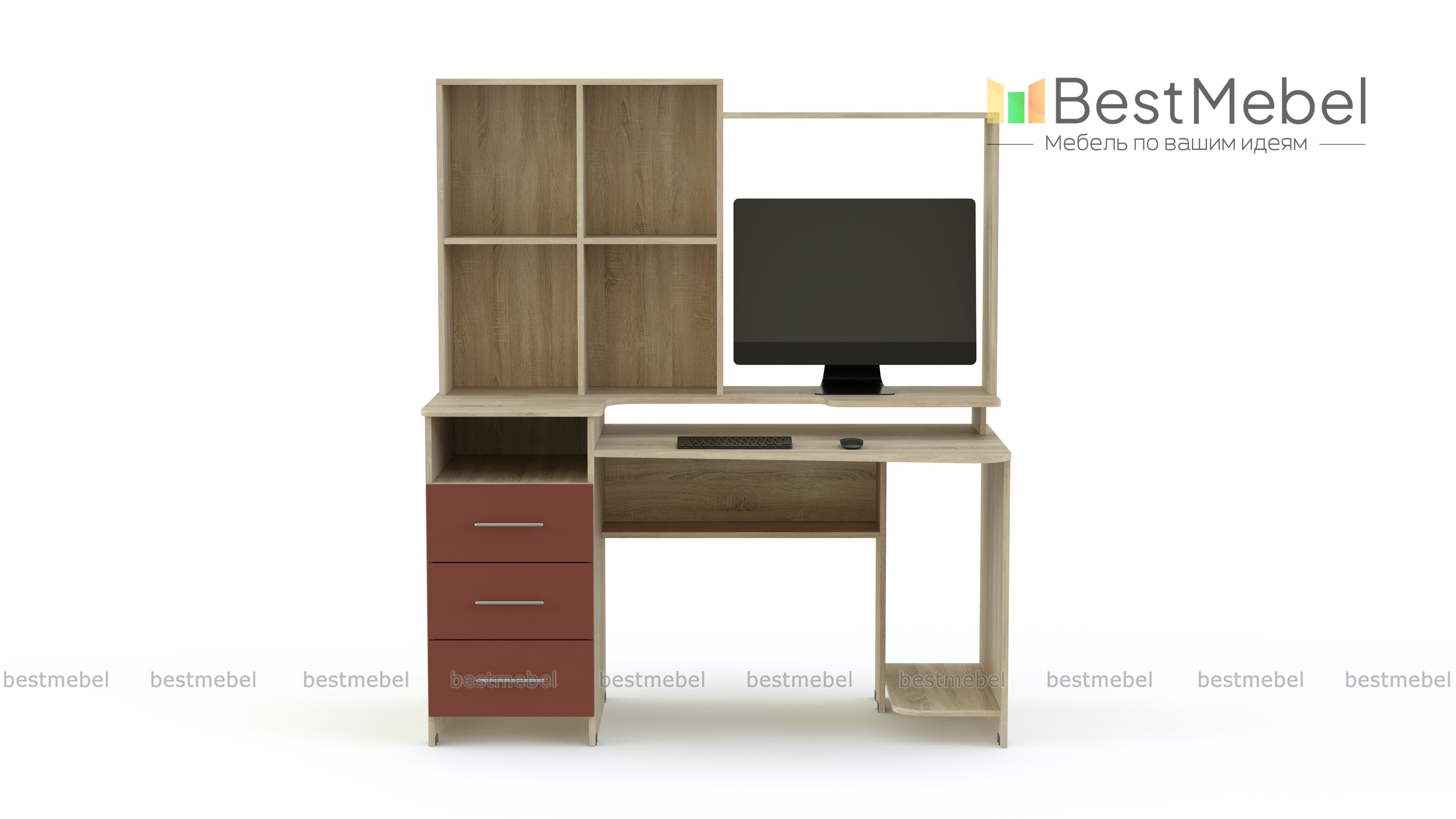 Компьютерный стол МБ 16.1 BMS - Фото