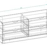 Комод Нордли Nordli 23