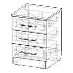 ЭСКИЗ Тумба Карина 1 BMS (400х550х400)