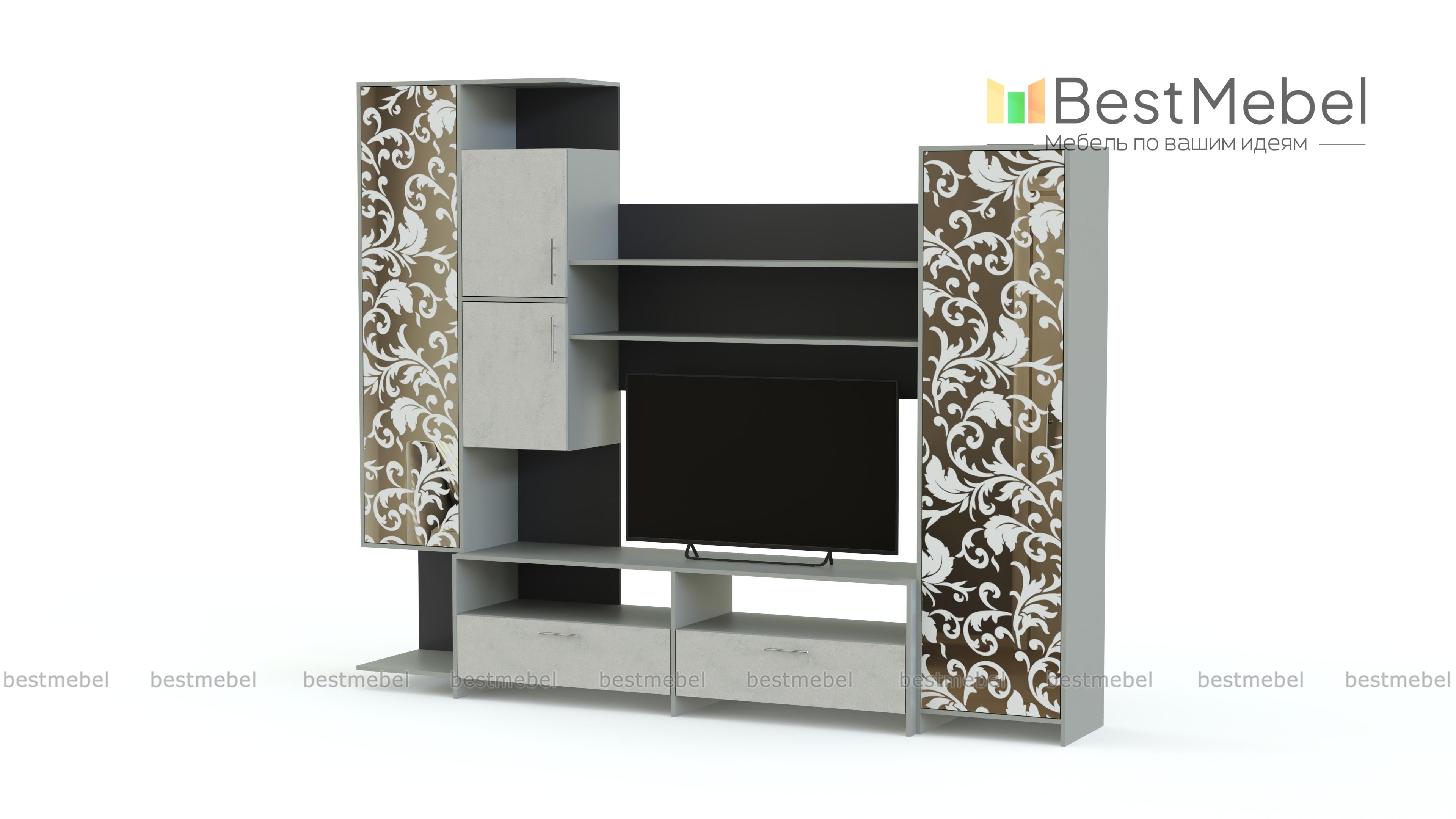 Стенка Гала МДФ BMS - Фото