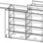 Схема сборки Комод Сиена-4 BMS