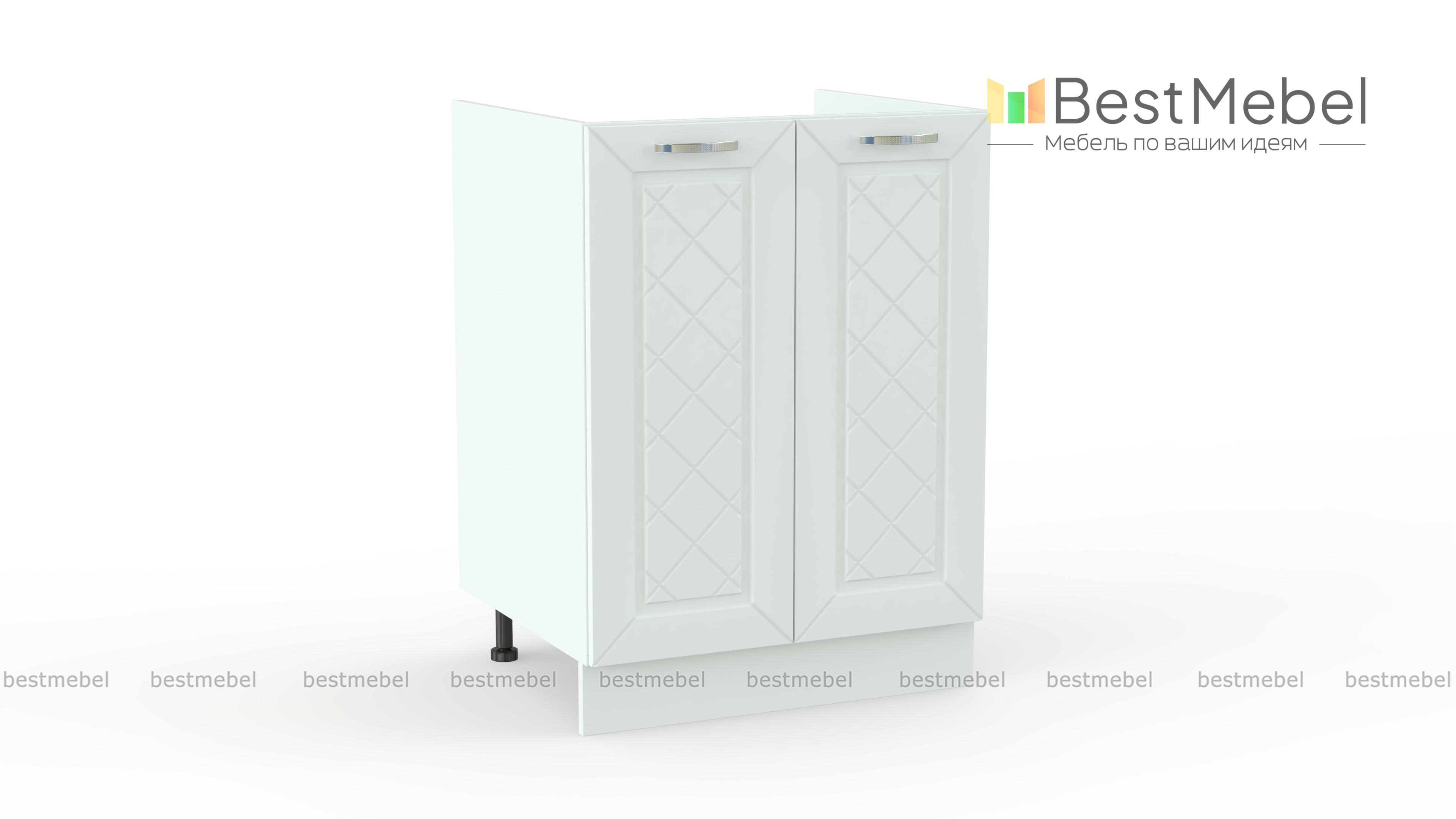 Шкаф нижний под накладную мойку 2 двери Агава BMS - Фото