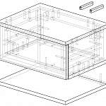 Схема сборки Тумба прикроватная Нико 16 BMS