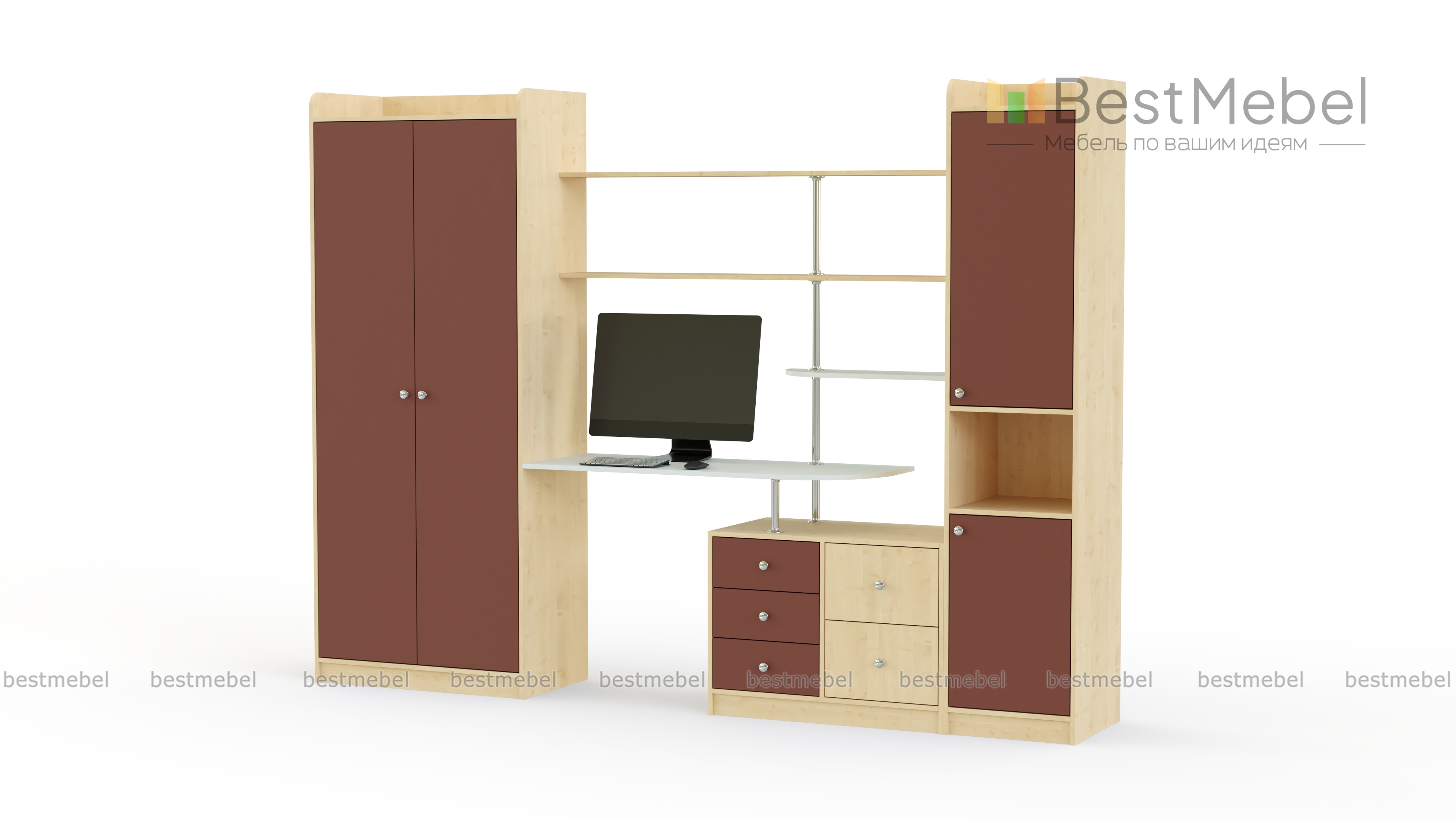 Детская стенка Стайл 11 BMS