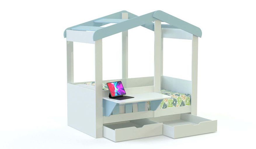 Кровать-домик Поль 12.4 BMS - Фото