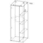 Схема сборки Шкаф Modo 2 BMS