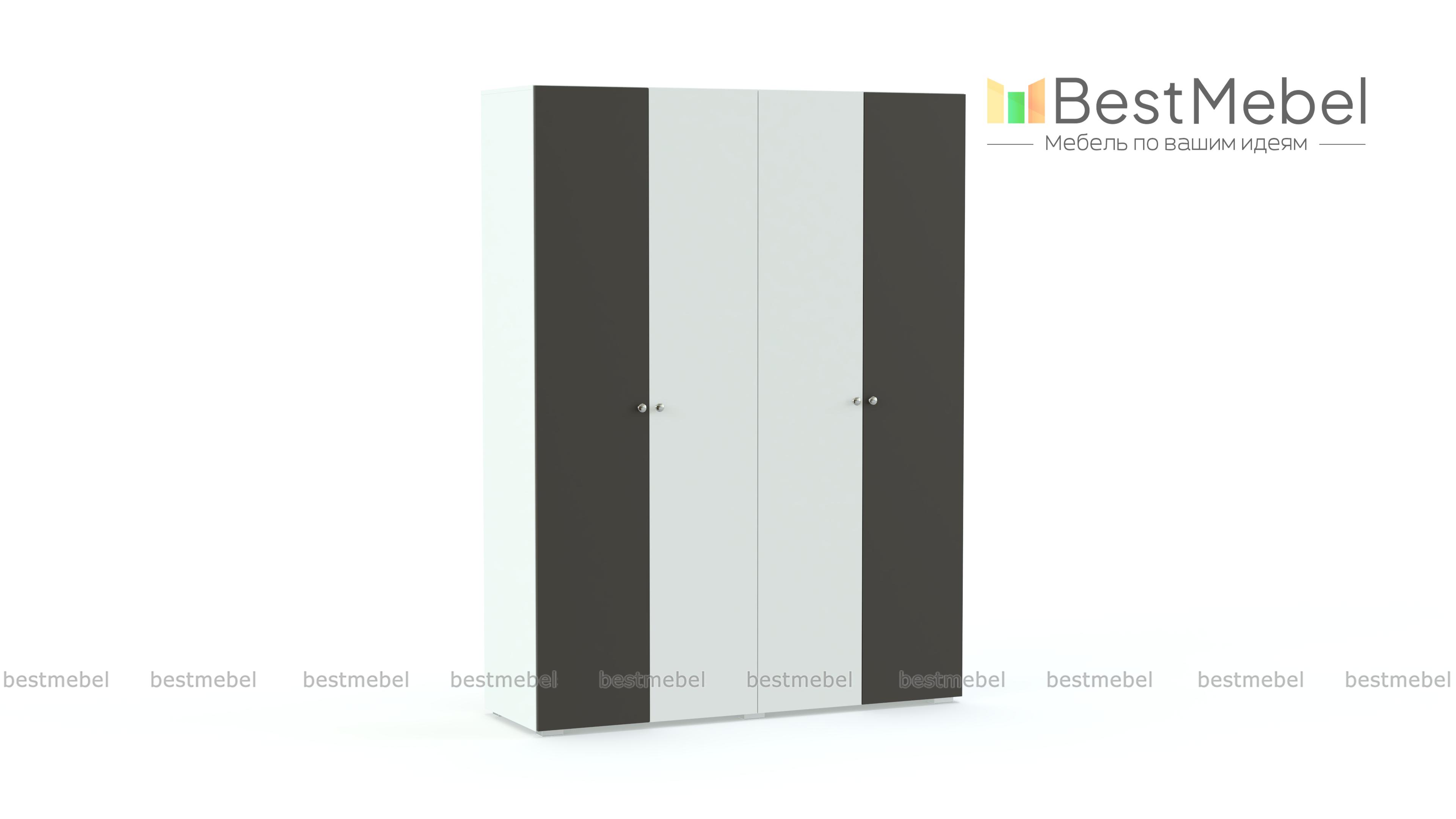 Распашной шкаф Глянец-26 BMS - Фото